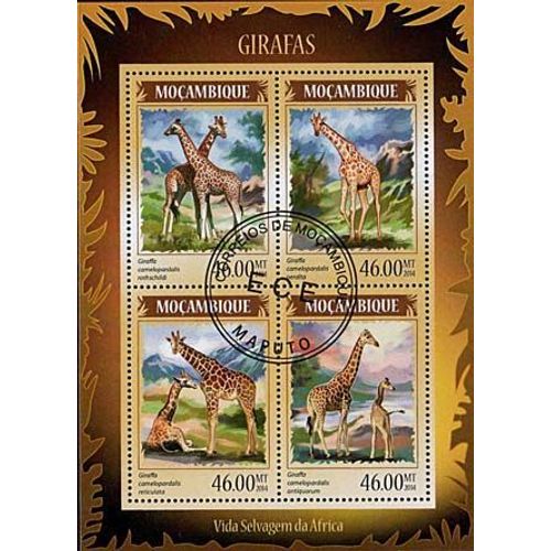 Timbres Thématiques Mozambique N° 6071/74 Oblitérés