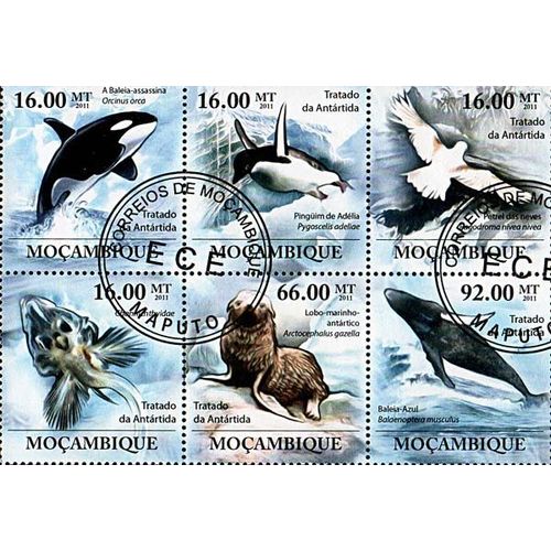 Timbres Thématiques Mozambique N° 3736/41 Oblitérés