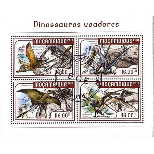 Timbres Thématiques Mozambique N° 7274/7277 Oblitérés