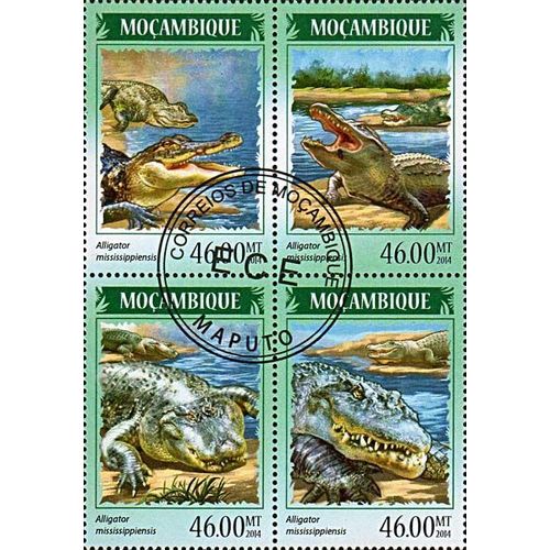 Timbres Thématiques Mozambique N° 6027/6030 Oblitérés