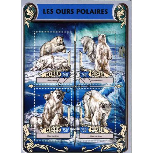 Timbres Thématiques Niger N° 3519/3522 Oblitérés