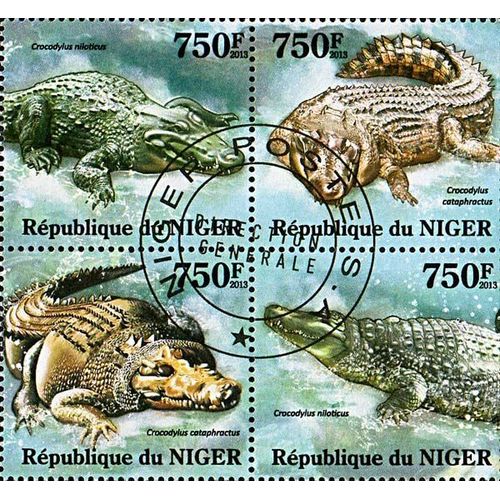 Timbres Thématiques Niger N° 1716/19 Oblitérés