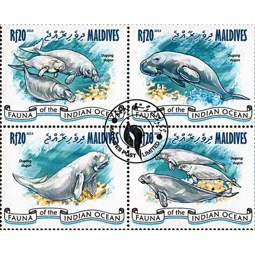Timbres Thématiques Maldives N° 4063/66 Oblitérés