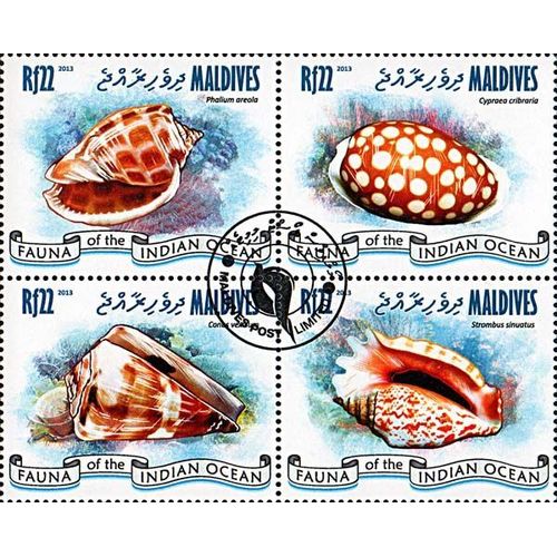 Timbres Thématiques Maldives N° 4055/58 Oblitérés