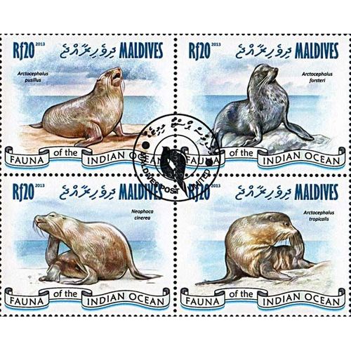 Timbres Thématiques Maldives N° 4059/62 Oblitérés