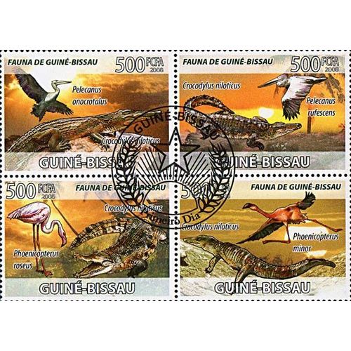 Timbres Thématiques Guinée Bissau N° 2534/37 Oblitérés