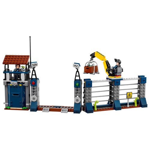 LEGO Jurassic World - L'attaque de l'avant-poste par le Dilophosaurus - 75931