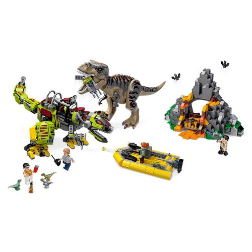 LEGO Jurassic World - La bataille du T. rex contre le Dino-Mech - 75938
