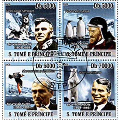 Timbres Thématiques Saint Thomas Et Prince N° 2490/93 Oblitérés