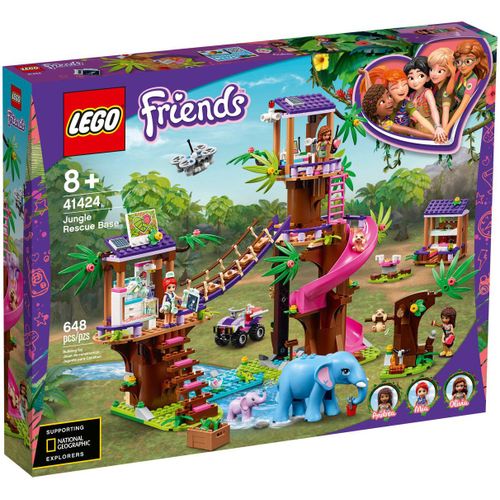 LEGO Friends - La base de sauvetage dans la jungle - 41424
