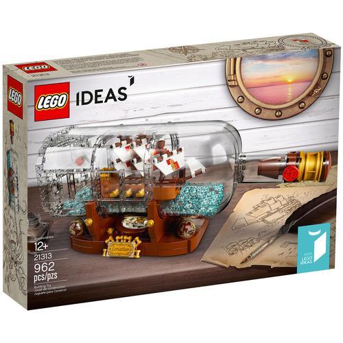 Lego Ideas - Bateau Dans Une Bouteille - 21313