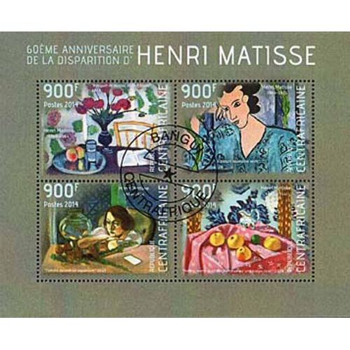 Timbres Thèmatiques Centrafrique N° 3110/3113 Oblitérés