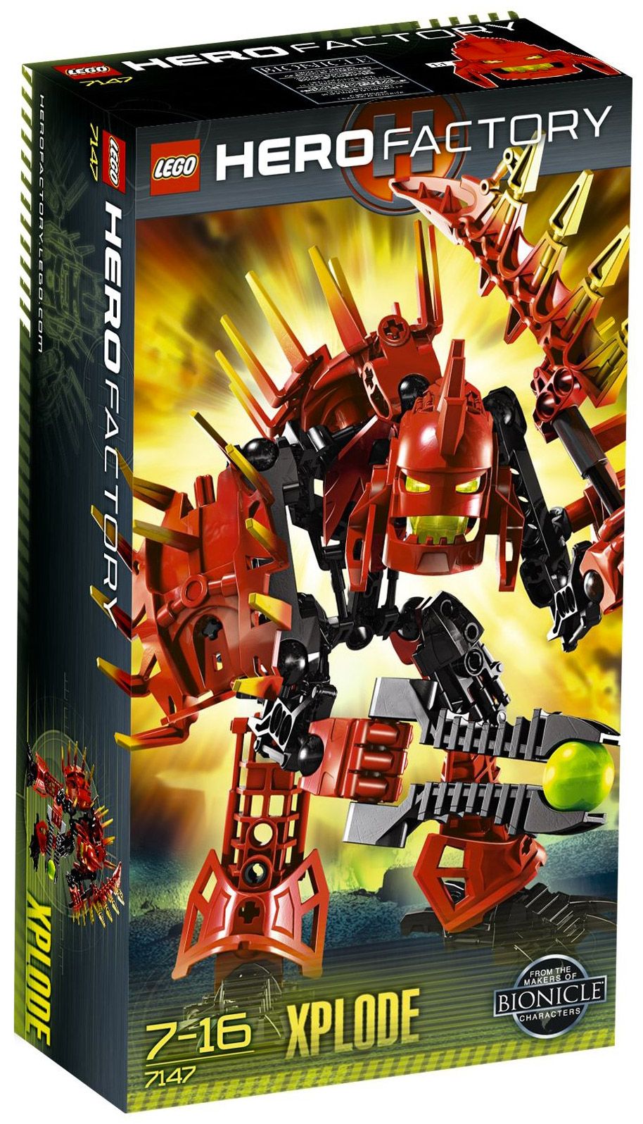 Lego Hero Factory - Xplode - 7147