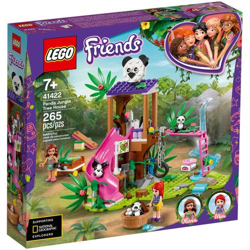 LEGO Friends - La cabane des pandas dans la jungle - 41422