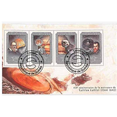 Timbres Thèmatiques Guinée N° 7518/7521 Oblitérés