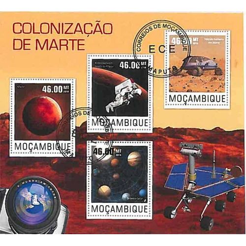 Timbres Thèmatiques Mozambique N° 6355/6358 Oblitérés