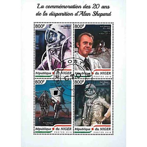 Timbres Thèmatiques Niger Apollo Oblitérés