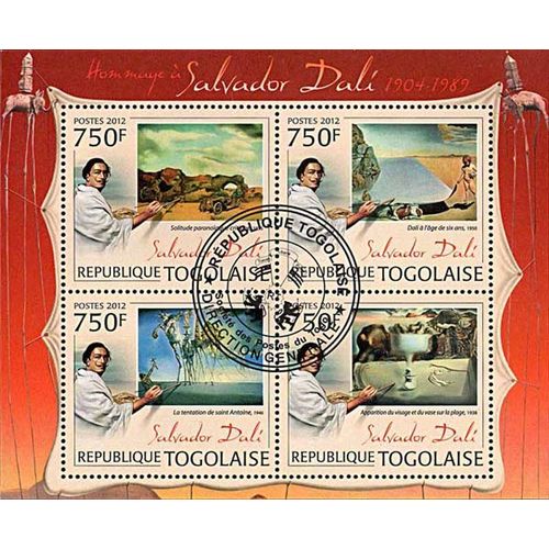 Timbres Thèmatiques Togo N° 2888/91 Oblitérés