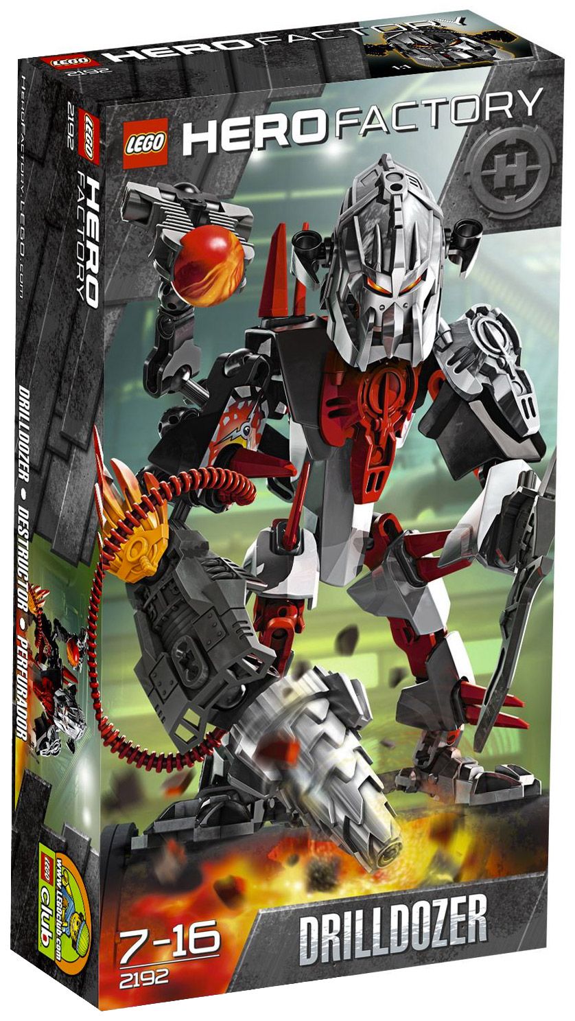 Lego Hero Factory - Drilldozer - 2192