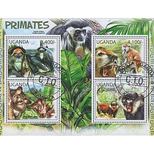 Timbres Thèmatiques Ouganda N° 2345/48 Oblitérés