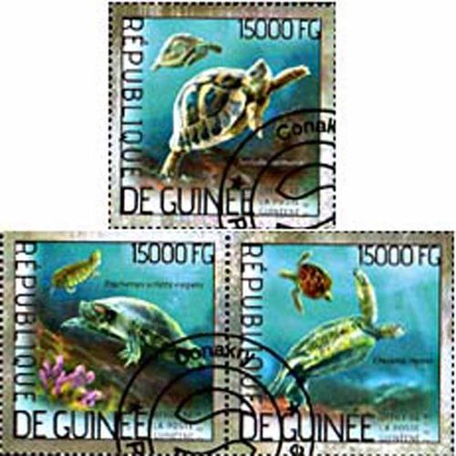 Timbres Thèmatiques Guinée N° 7193/7195 Oblitérés