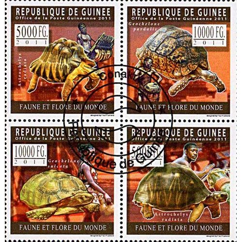 Timbres Thèmatiques Guinée N° 5562/65 Oblitérés