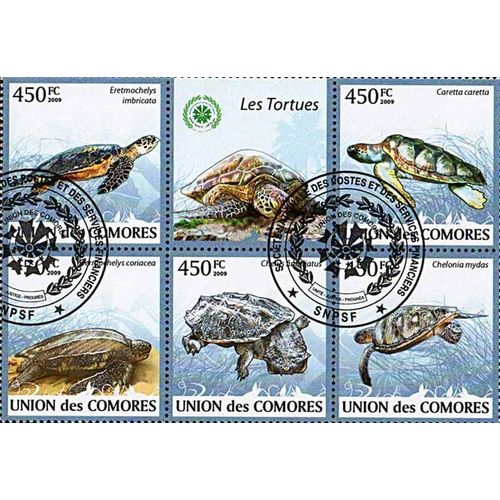 Timbres Thèmatiques Comores N° 1641/45 Oblitérés