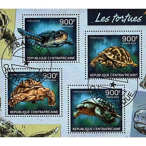 Timbres Thèmatiques Centrafrique N° 3178/3181 Oblitérés