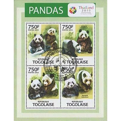 Timbres Thématiques Togo N° 3268/71 Oblitérés