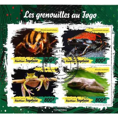 Timbres Thématiques Togo N° 7898-7901 Oblitérés
