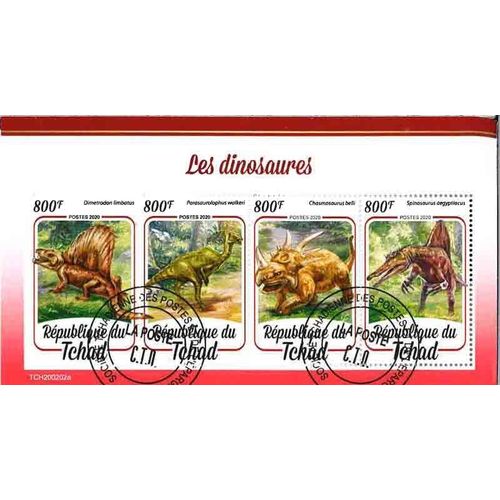 Timbres Thématiques Tchad Préhistoire Oblitérés