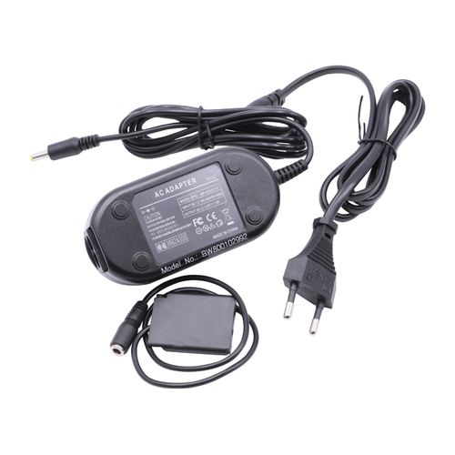 vhbw Bloc d'alimentation, chargeur adaptateur compatible avec Nikon CoolPix S7000, W100, W150 appareil photo, caméra vidéo - Câble 2m, coupleur DC