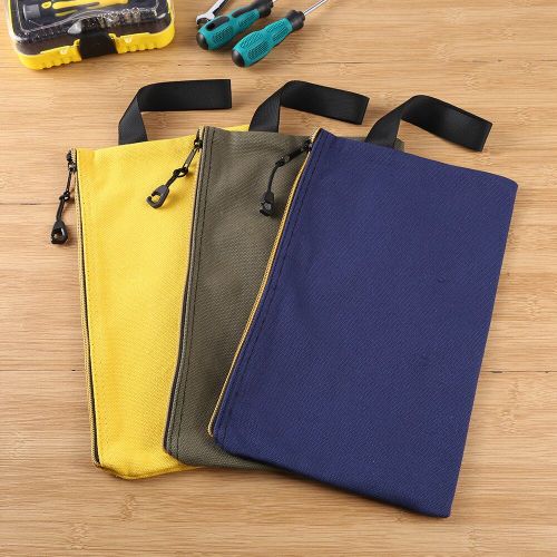 Sac à main en toile Oxford, organisateur Portable, grande capacité, étanche, matériel, petites pièces métalliques, vis, outils à main, sacs