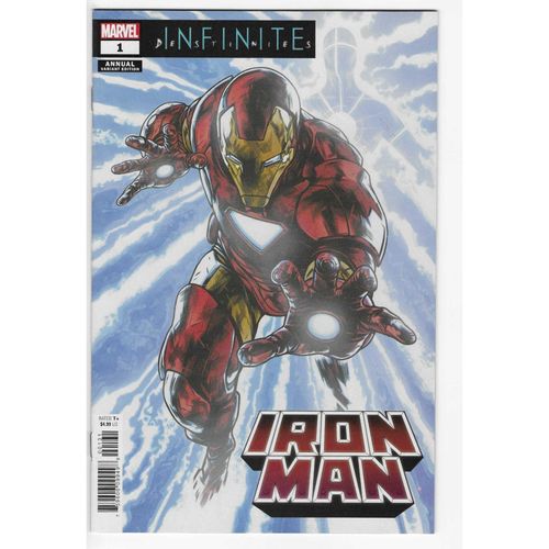 Iron Man Annual # 1 ( 40 Pages V.O. 2021 ) ** Travis Charest Variant Cover;  Miles Morales Guests ** 