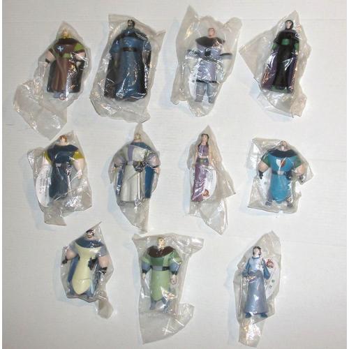 Figurine La Legende Du Cid Dessin Animé Castelao - Lot 11 Personnages Marukatsu 2003