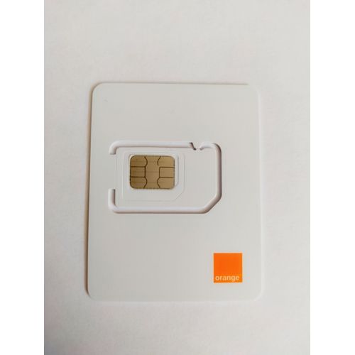 Lot De 20 Cartes Sim Orange Mobicarte