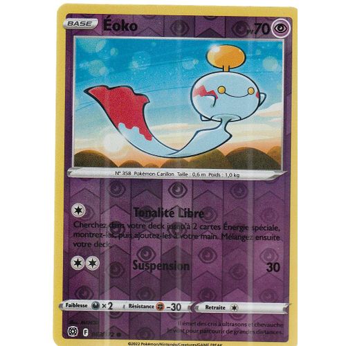 Carte Pokemon - Eoko - 063/172 - Reverse - Épée Et Bouclier 9 - Stars Etincelantes - Eb9 - Vf