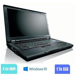 LENOVO T410 - 4 Go RAM - 1000 Go SSD - Windows 10 - N°150238