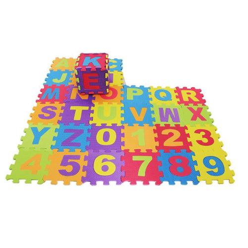 36pcs Puzzle Tapis Dalle En Mousse Dalles Sol Bébé Tapis Puzzle Jouer Enfant