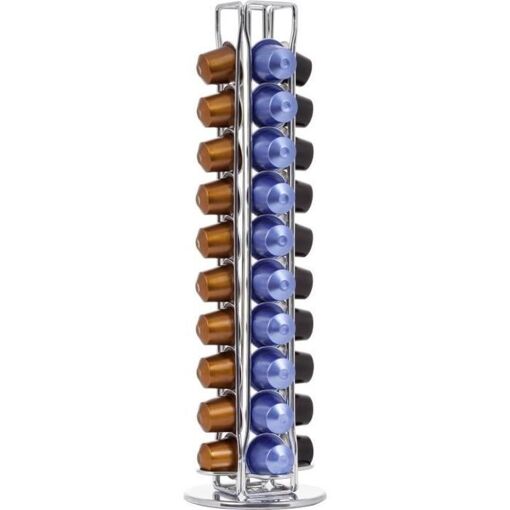 Supports Dosettes Rotatif Pour Capsules Nespresso.