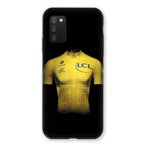 Coque Pour Samsung Galaxy A03s Cyclisme Maillot Jaune