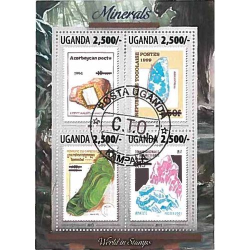 Timbres Thèmatiques Ouganda N° 2590/2593 Oblitérés