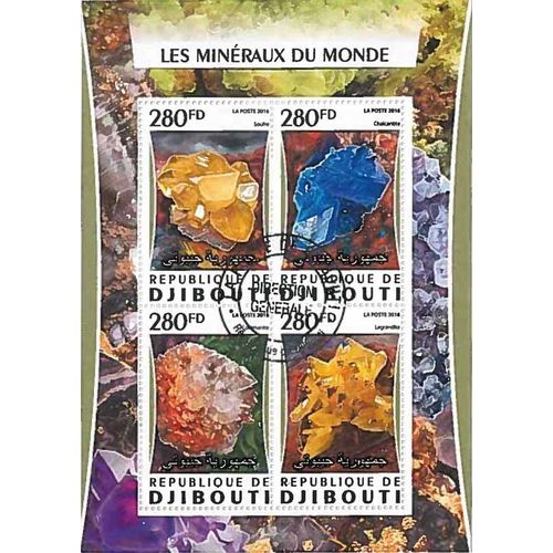 Timbres Thèmatiques Djibouti N° 1027/1030 Oblitérés