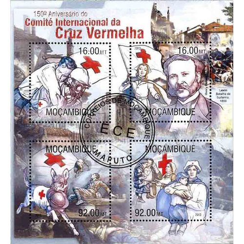 Timbres Thématiques Mozambique N° 5545/5548 Oblitérés