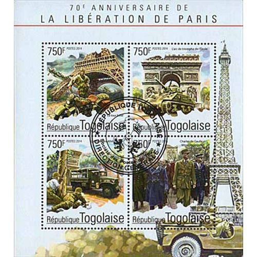 Timbres Thèmatiques Togo N° 4162/4165 Oblitérés