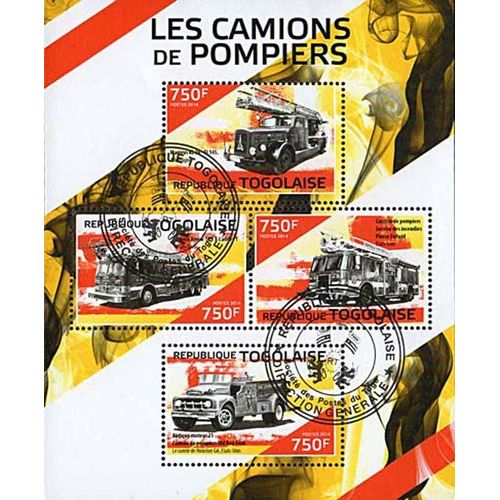 Timbres Thèmatiques Togo N° 4024/27 Oblitérés