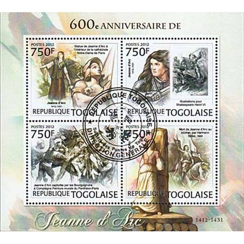 Timbres Thèmatiques Togo N° 2956/59 Oblitérés