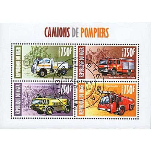 Timbres Thèmatiques Niger N° 1909/12 Oblitérés