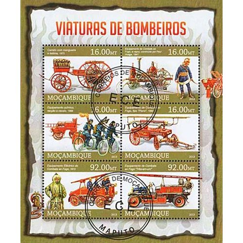 Timbres Thèmatiques Mozambique N° 5495/5500 Oblitérés
