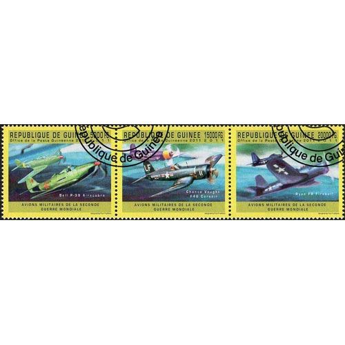Timbres Thèmatiques Guinée N° 6160/62 Oblitérés